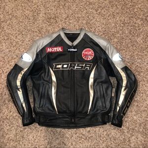 Vintage Corsa Racing Jacket Armored Size Size 42